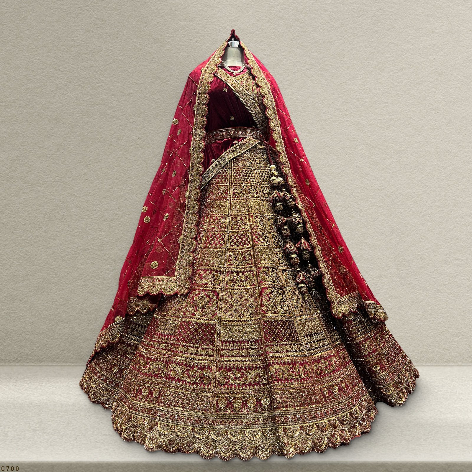 Amrapali - The Royal Marwar Rajwadi Bridal Lehenga