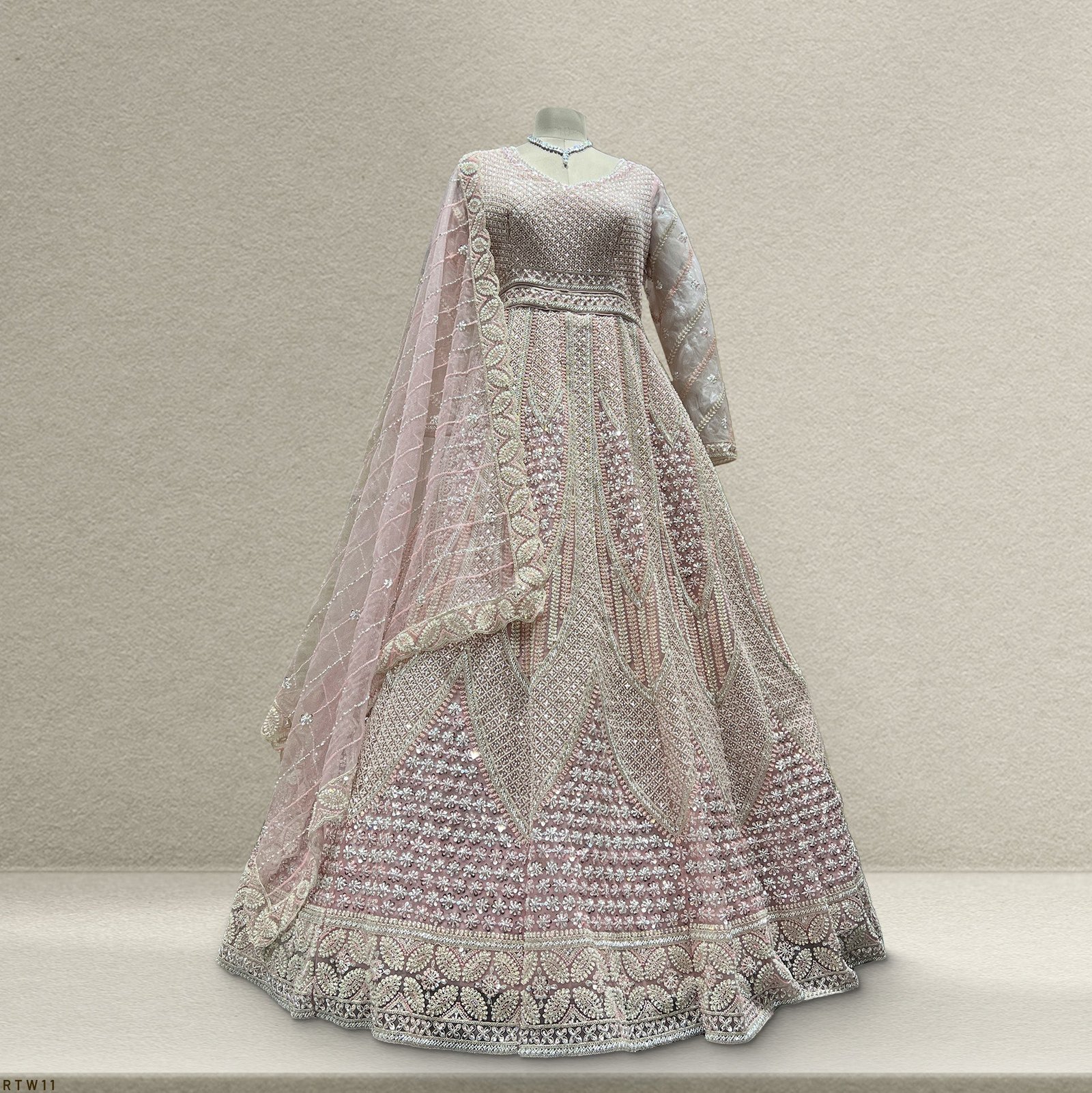 Celestial Collection: Handwork Modern Reception and Engagement Gown Ready-to-Wear