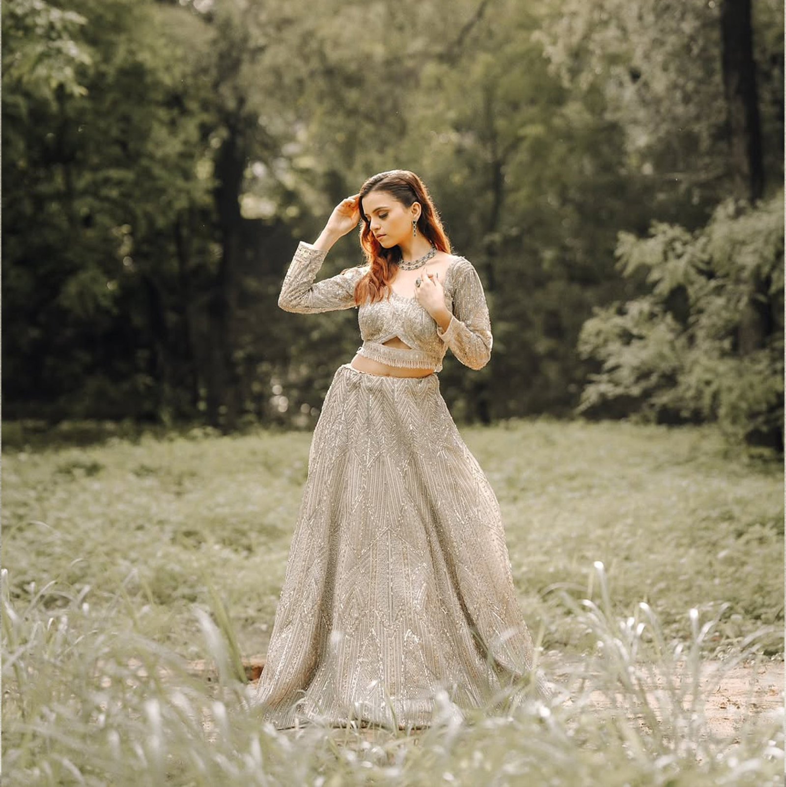 Celestial Collection: Modern Reception and Engagement Lehengas