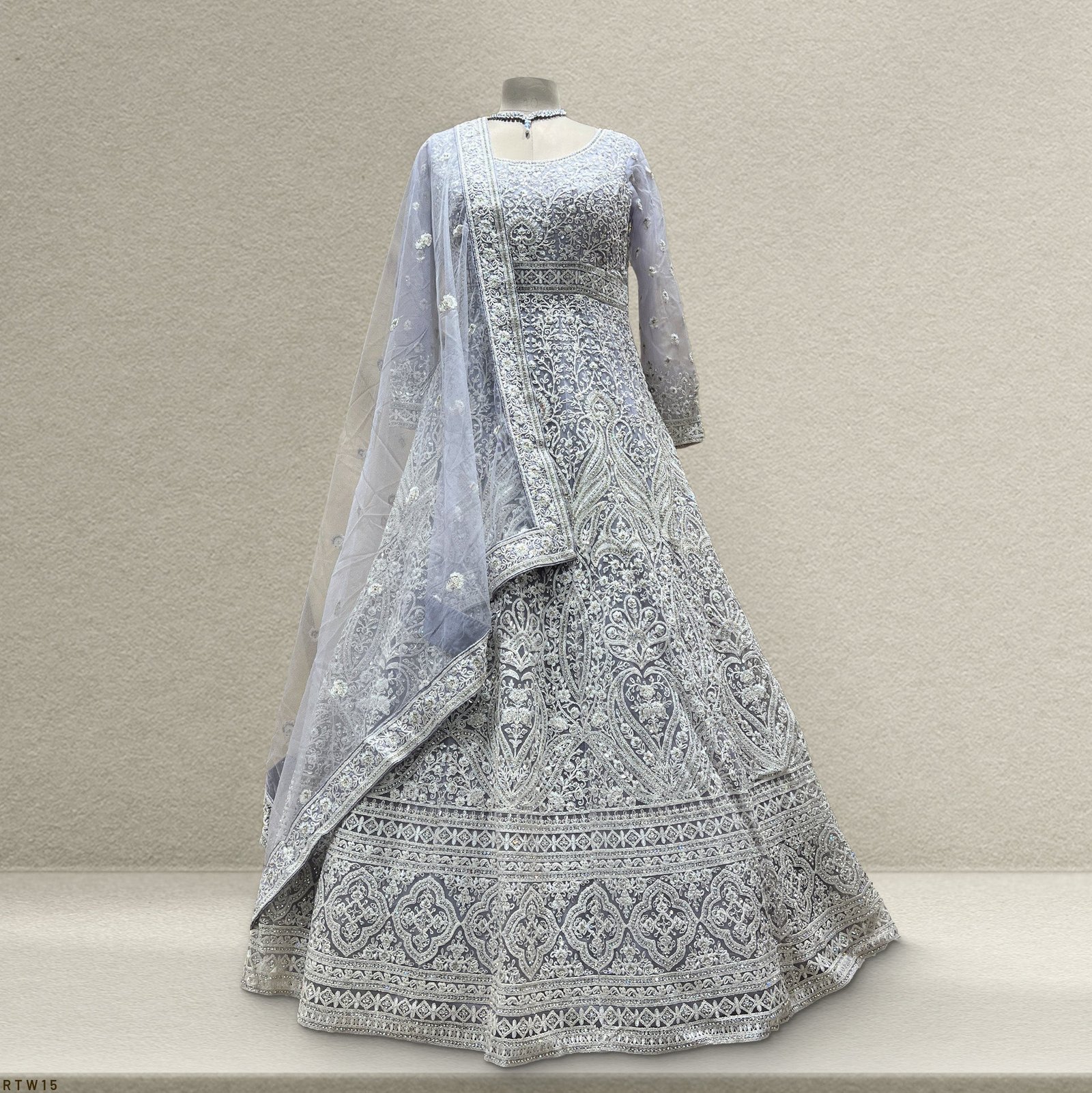 Celestial Collection: Sparkling Modern Reception and Engagement Gown Ready-to-Wear