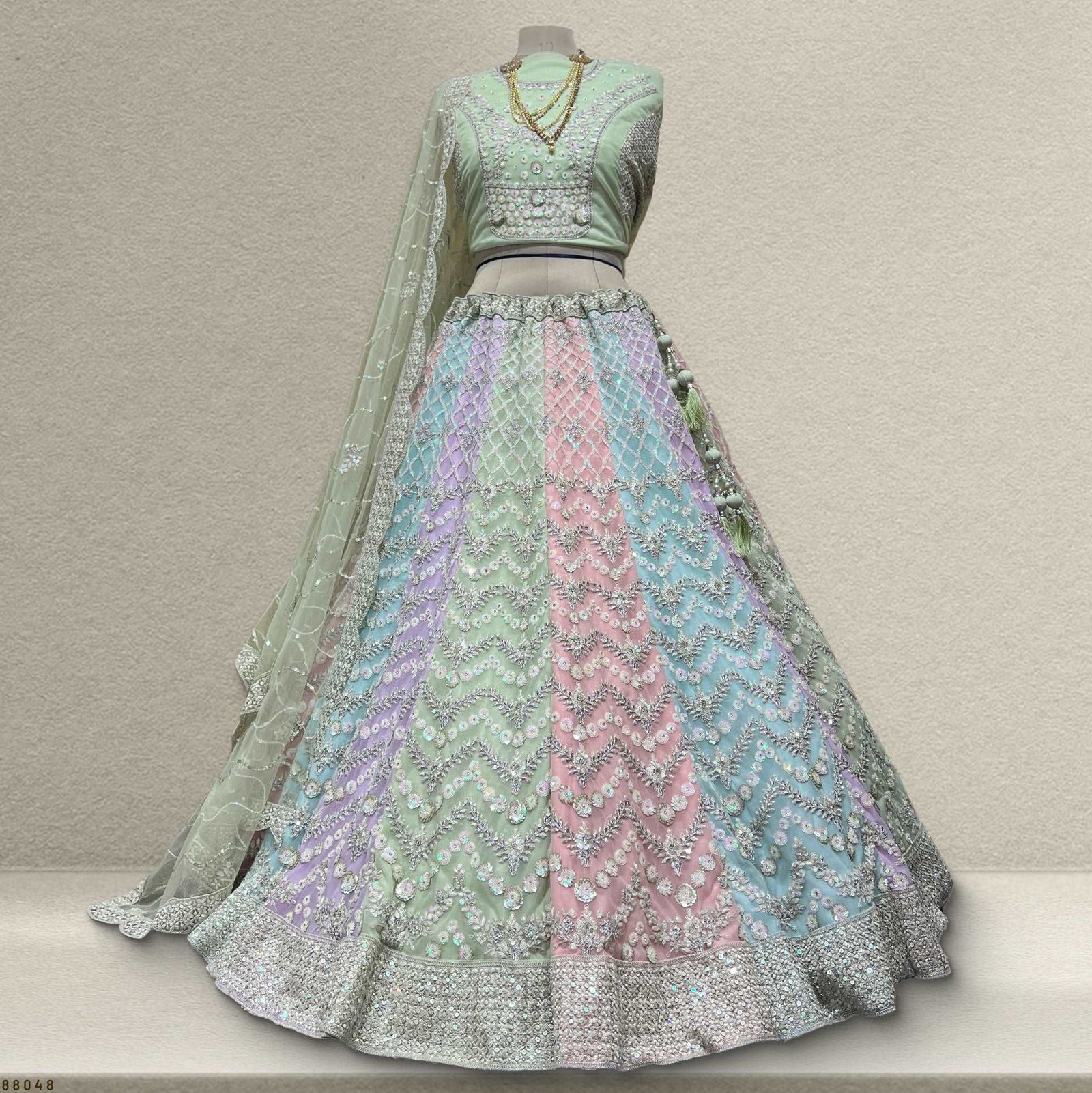 Cherry Blossom - New Partywear Lehenga Choli