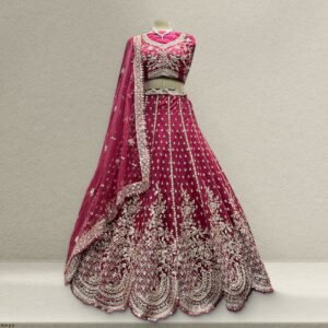 Jazzagals - The Modern Net Big Flared Lehenga for Sangeet Engagement