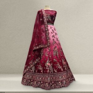 Padmini - Meenakari Work Net Partywear Lehenga Choli
