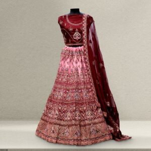 Padmini - Meenakari work Net Partywear Lehenga Choli