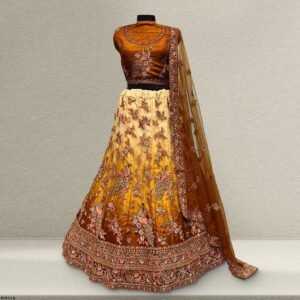 Padmini - Meenakari work Net Partywear Lehenga Choli