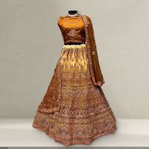 Padmini - Meenakari work Net Partywear Lehenga Choli