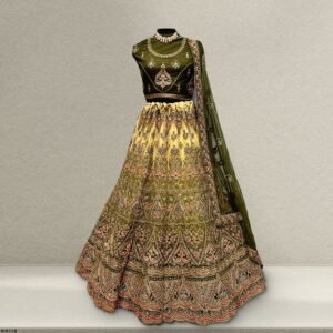 Padmini - Meenakari work Net Partywear Lehenga Choli