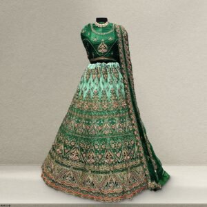 Padmini - Meenakari work Net Partywear Lehenga Choli