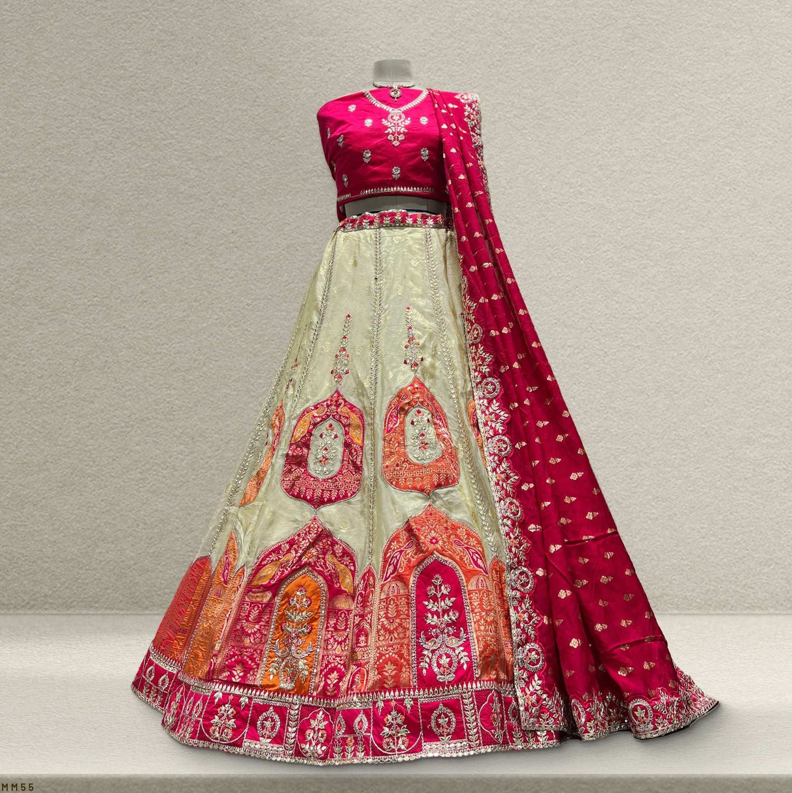 Shringaar: Luxurious Banarasi Silk Lehengas with Intricate Silk Work Blouse