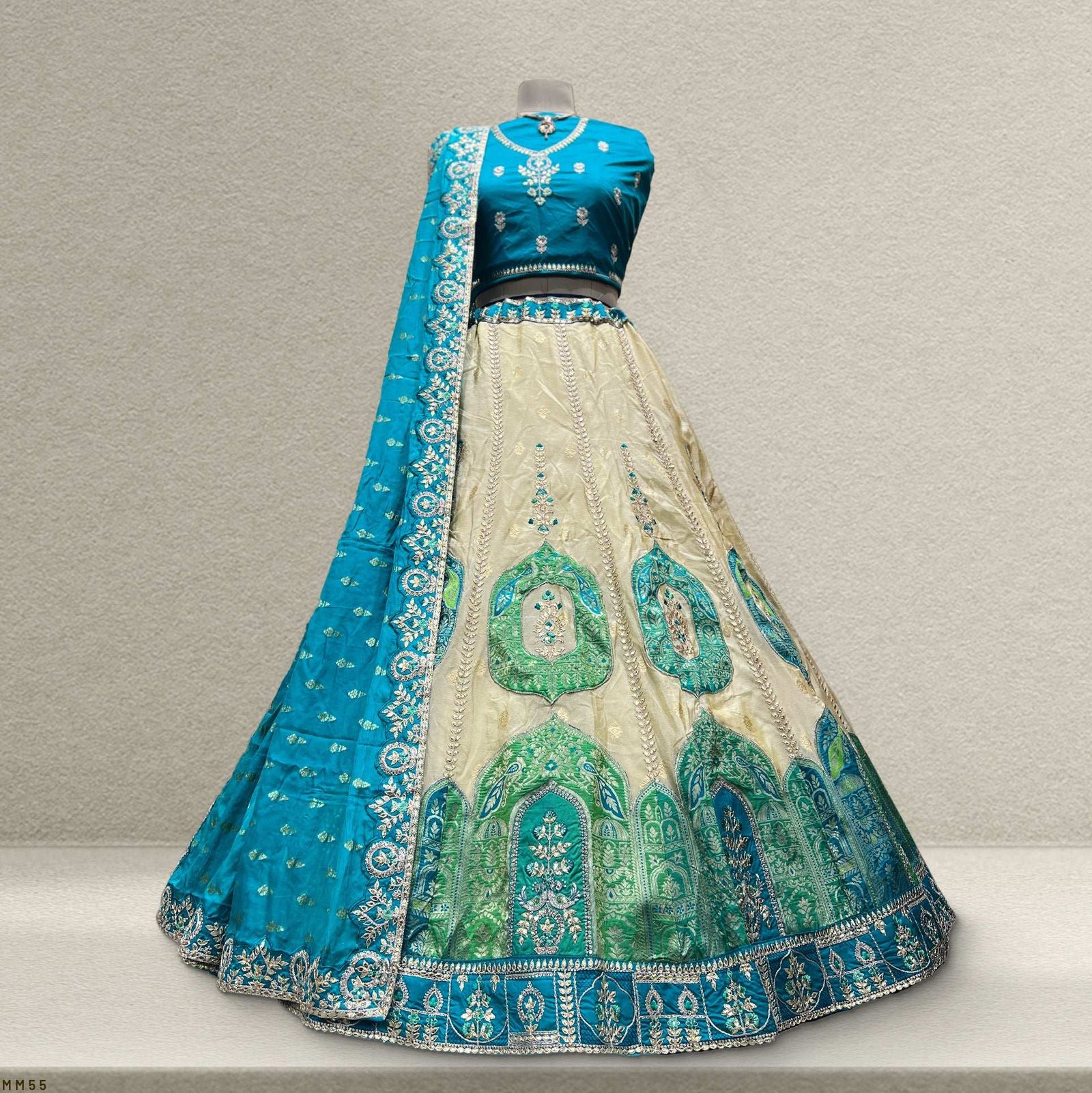 Shringaar: Luxurious Banarasi Silk Lehengas with Intricate Silk Work Blouse
