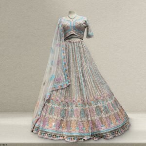 Celestial Collection: Ready-to-Wear Multicolor Reception and Sangeet Lehengas