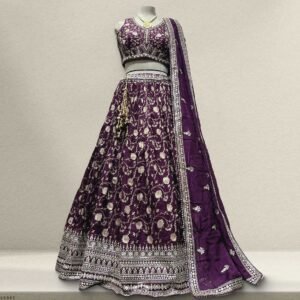 Padmini - Ready-to-Wear Lehenga with Intricate Handwork and Organza Dupatta