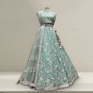 Aisha - Jimmy Choo Handwork Partywear Lehenga