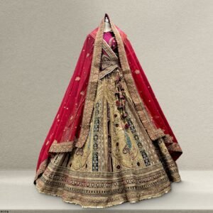Amrapali - The Royal Jharoka Rajwadi Bridal Lehenga