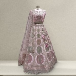 Cherry Blossom -  The Modern Pink Lehenga for Reception Engagement