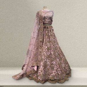 Cherry Blossom  -  The Modern Lehenga for Reception for Bride