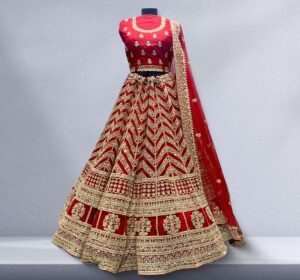 Padmini - The Designer Replica Lehenga Red