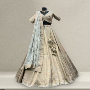 Shringaar: Ready-To-Wear Banarasi Silk Lehengas with Silk Work Blouse