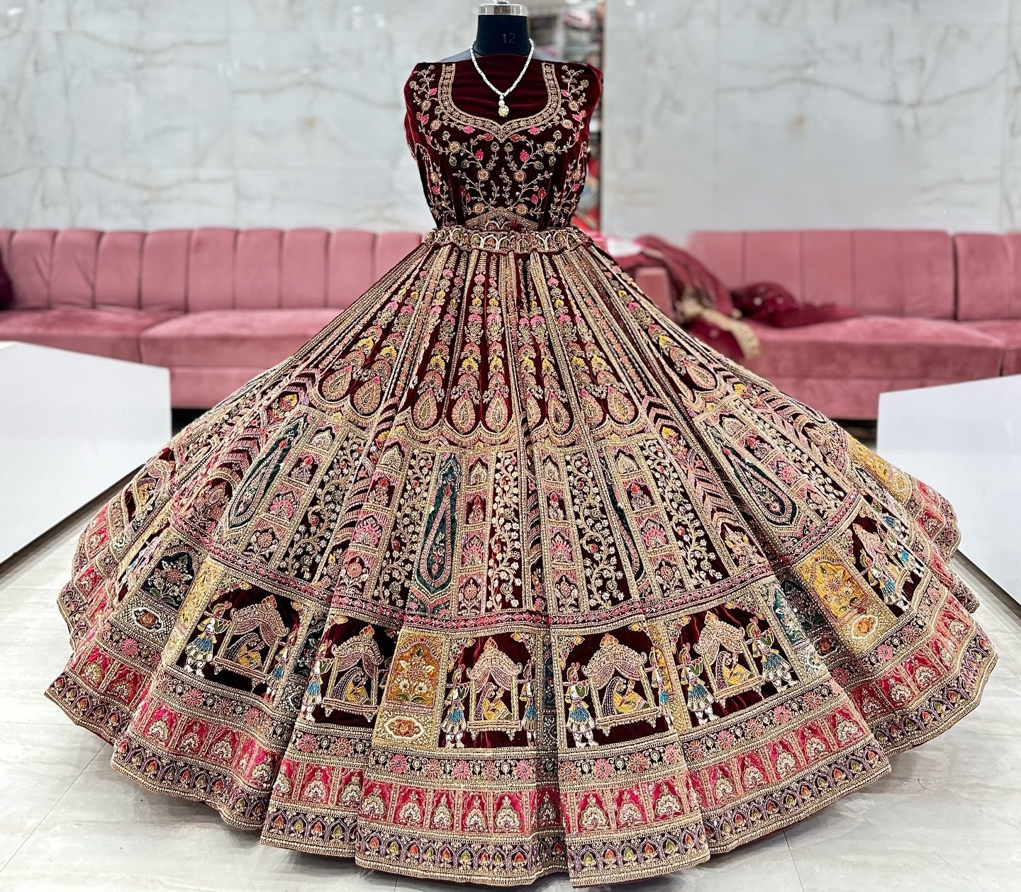 TSB Bridal lehenga 131