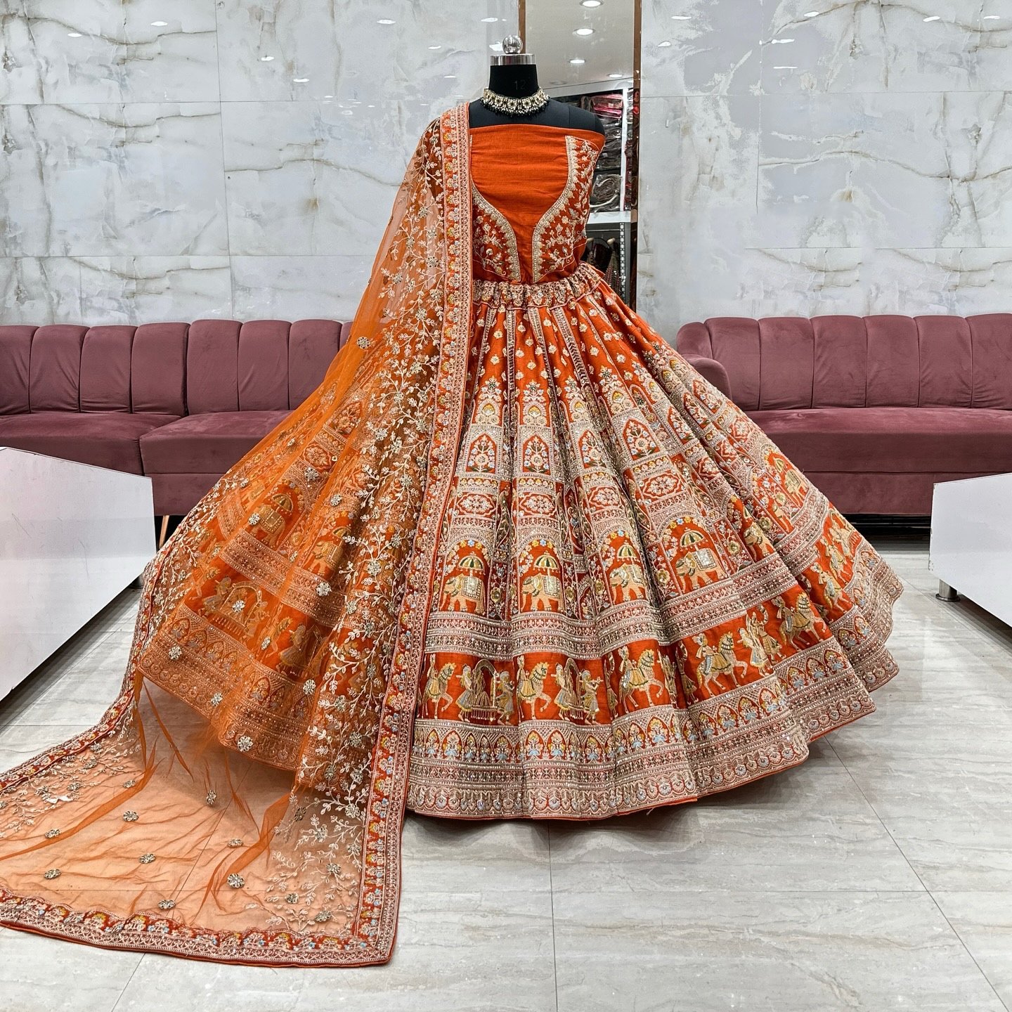 TSB Bridal lehenga 15