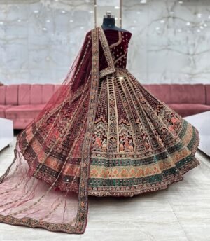 TSB Bridal lehenga 54