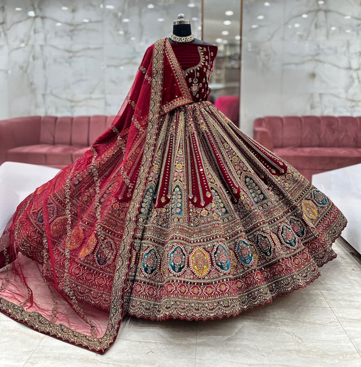 TSB Bridal lehenga 63