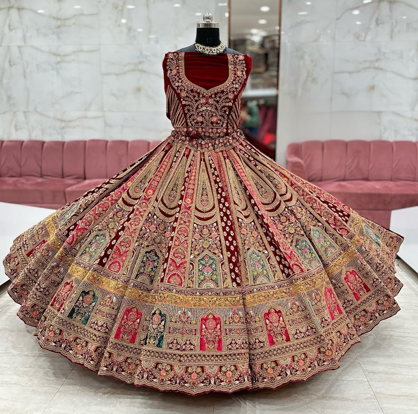 TSB Bridal lehenga 72