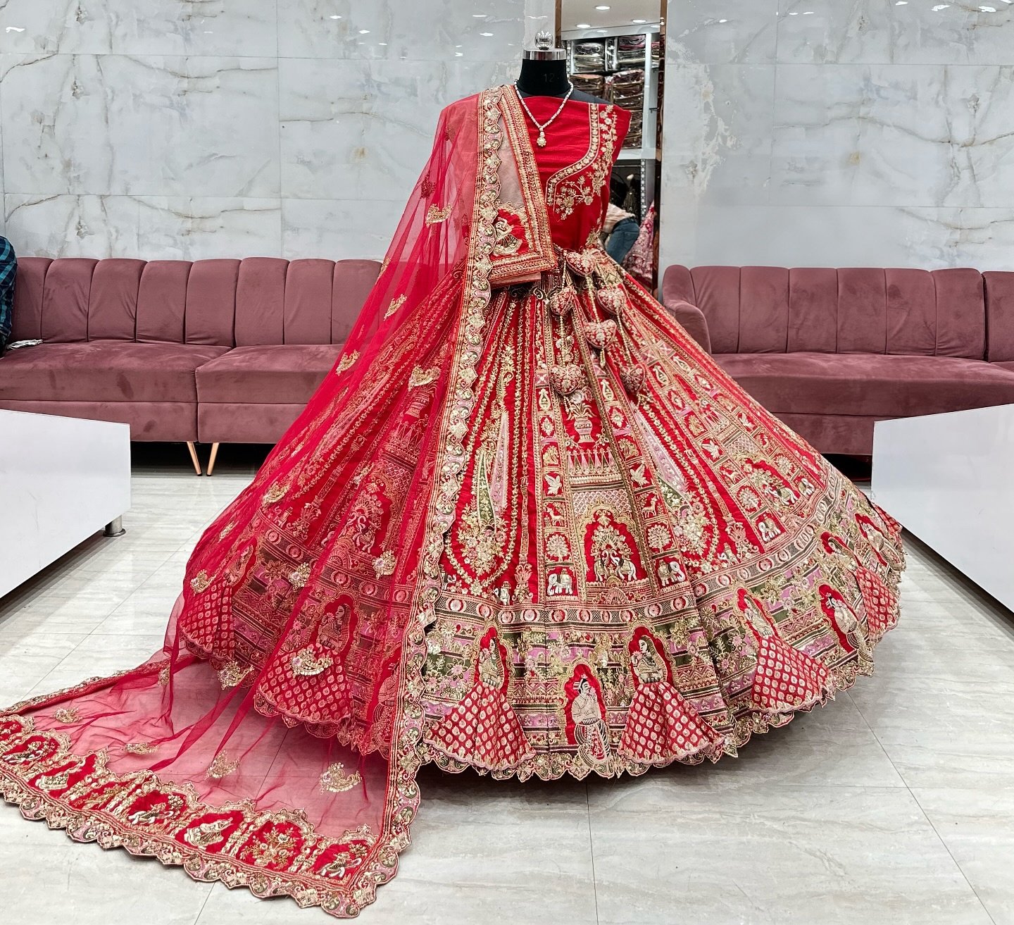 TSB Bridal lehenga 9
