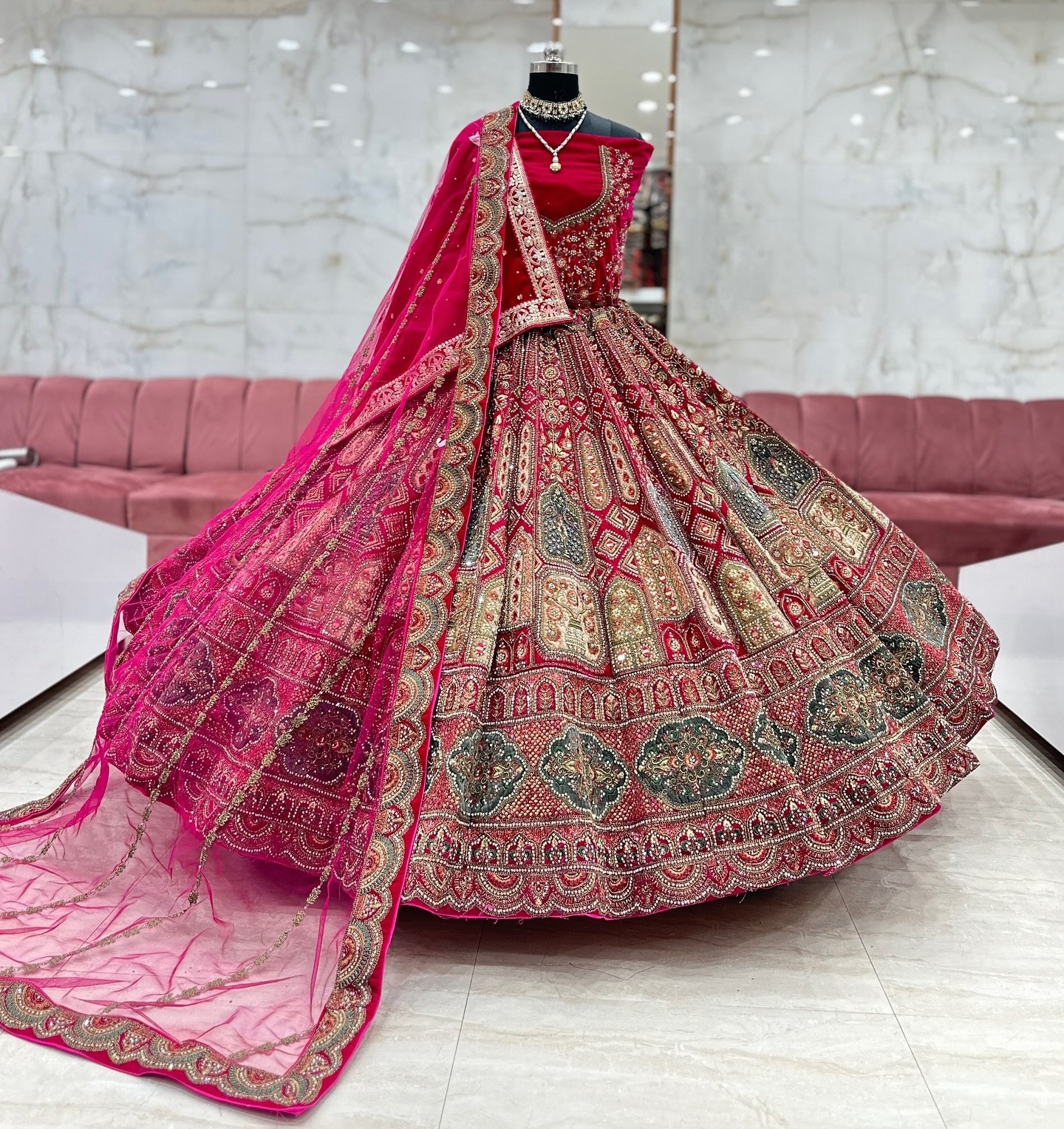 TSB Bridal lehenga 90