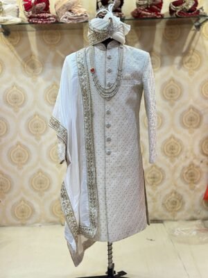 Chikankari Sherwani