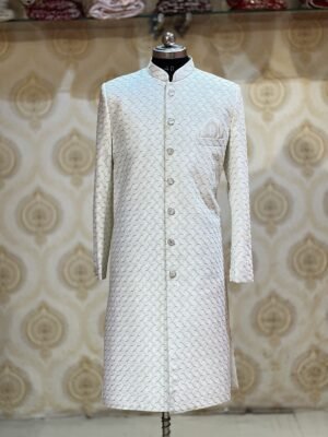 Classy Ivory Sherwani