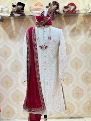 Light Pink Sherwani