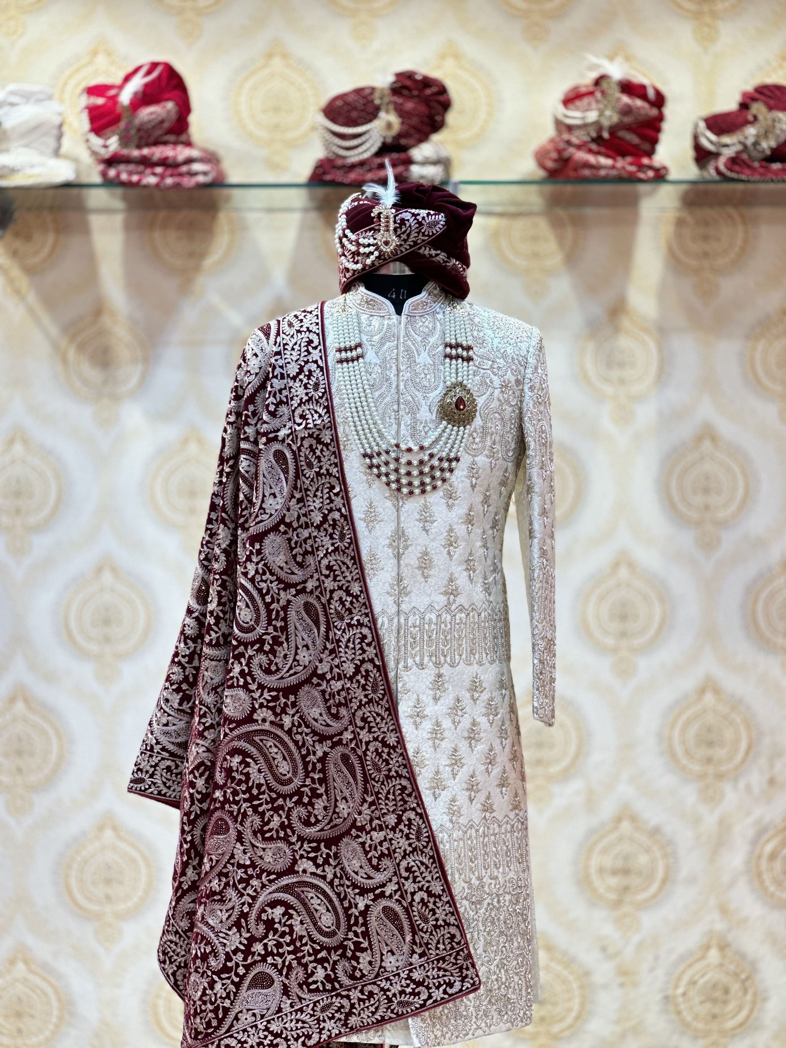 Nawab Cut Sherwani