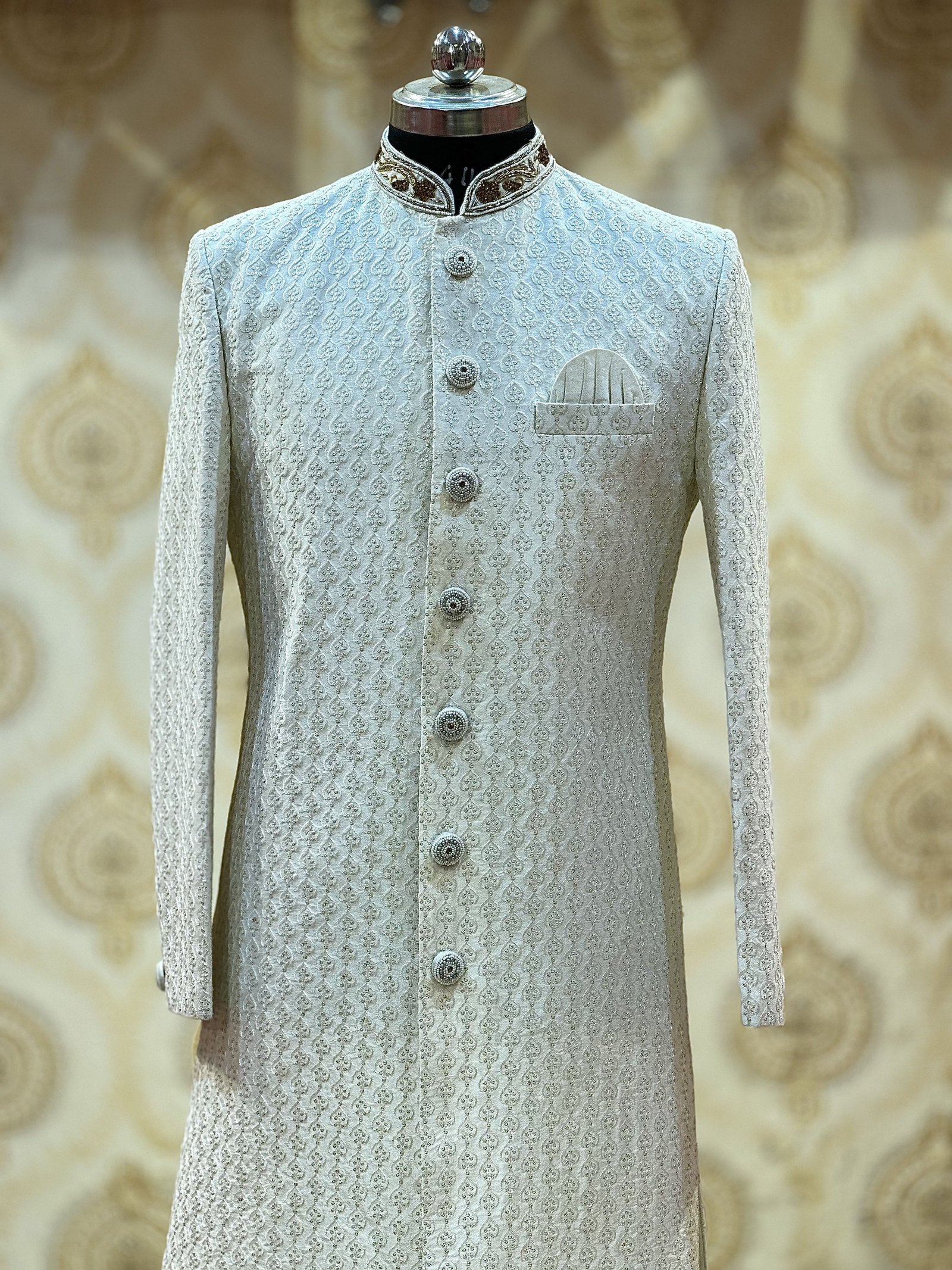 Resham Work Sherwani
